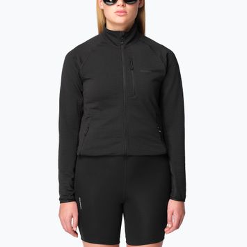 Bluză fleece pentru femei Salomon Lightwarm Full Zip deep black