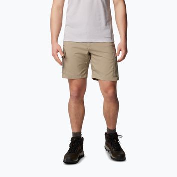 Pantaloni scurți de trekking pentru bărbați Columbia Silver Ridge Utility Cargo maro 2030744221