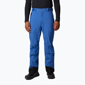 Pantaloni de schi pentru bărbați Columbia Powder Stash II mountain blue / black