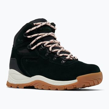 Cizme de trekking pentru femei Columbia Newton Ridge Plus WP Amped black/ blush rose