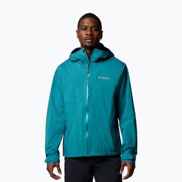 Geacă de ploaie pentru bărbați Columbia Ampli-Dry II Shell river blue