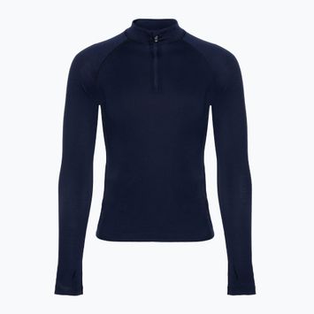 Bluză termoactivă pentru copii icebreaker 260 Tech LS Half Zip midnight navy