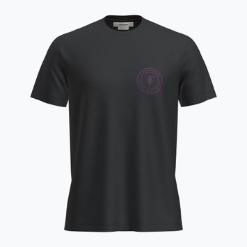 Tricou de trekking pentru bărbați icebreaker Merino 150 Tech Lite SS Tee Hike Naturall black