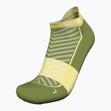 Șosete de alergare pentru femei icebreaker Merino Run+ Ultralight Micro olive/cirtine