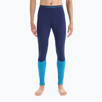 Pantaloni termici pentru bărbați icebreaker 125 Zoneknit albastru IB0A56H57841