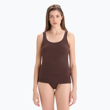 Tank top termoactiv pentru femei icebreaker Siren Tank umber