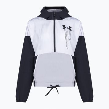 Jachetă de antrenament pentru femei Under Armour Woven Graphic negru și alb 1377550