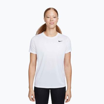 Tricou de antrenament pentru femei Nike Dri-Fit white/black