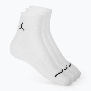 Șosete Jordan Everyday Ankle 3 perechi white/black