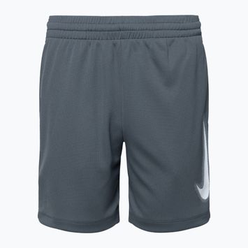 Pantaloni scurți pentru copii Nike Dri-Fit Multi smoke grey/white/white