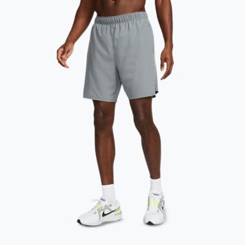 Pantaloni scurți pentru bărbați Nike Dri-Fit Challenger 7" 2in1 smoke grey/dark smoke grey