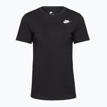 Tricou pentru femei  Nike Sportswear Club Essentials black/white