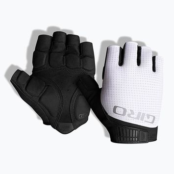 Mănuși de ciclism pentru bărbați  Giro Bravo Gel II white