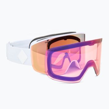 Ochelari de schi pentru femei Giro Ella white bliss/rose gold/infrared