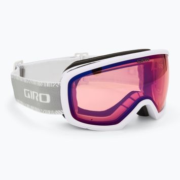Ochelari de schi pentru femei Giro Millie white&grey chute/infrared
