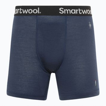 Boxeri termoactivi pentru bărbați Smartwool Merino Boxer Brief deep navy