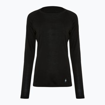 Longsleeve termoactiv pentru femei Smartwool Classic Thermal Merino Base Layer Crew Boxed black