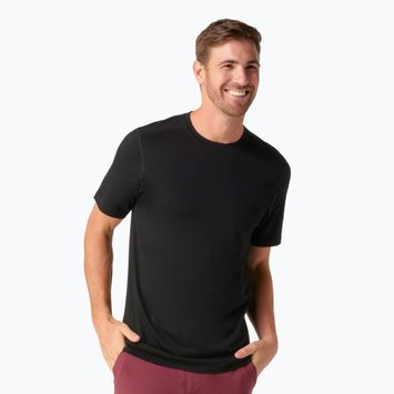 Tricou termoactiv pentru bărbați Smartwool Merino black