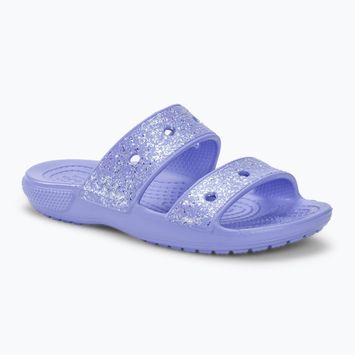 Crocs Classic Crocs Glitter moon jelly flip-flops pentru copii