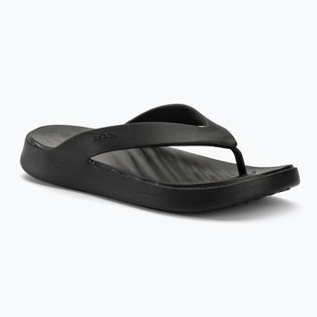 Papuci pentru femei Crocs Getaway Flip black