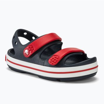 Sandale pentru copii Crocs Crocband Cruiser Kids navy/varsity red