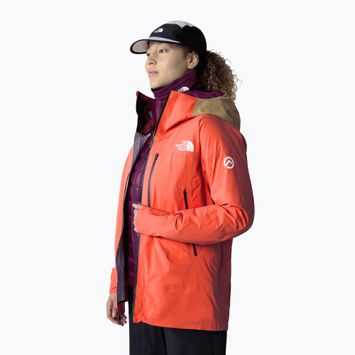 Jachetă de schi pentru femei The North Face Summit Stimson Futurelight radiant orange/almond butter