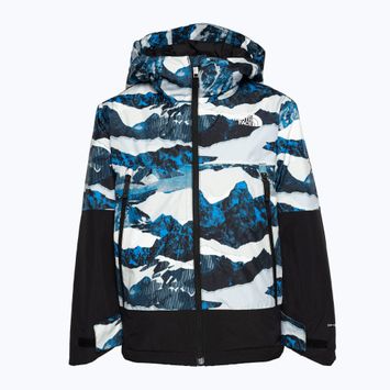 The North Face Freedom Insulated optic albastru optic mountain traverse print jachetă de schi pentru copii