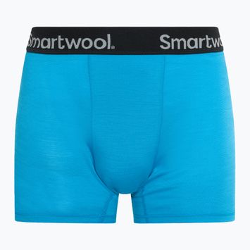 Boxeri termoactivi pentru bărbați Smartwool Merino Boxer Brief pool blue