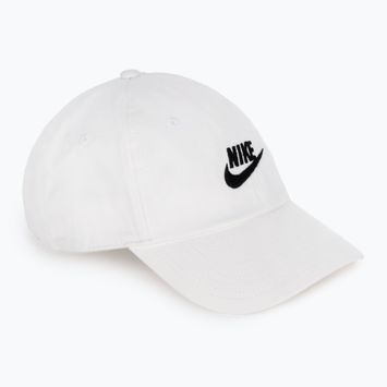 Șapcă Nike Club Unstructured Futura Wash white/black