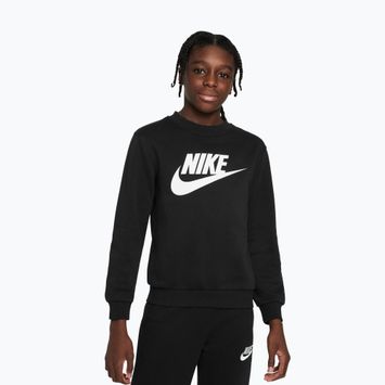 Bluză pentru copii Nike Sportswear Club Fleece Comet Black/White