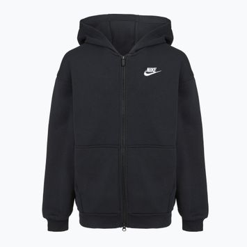 Hanorac pentru copii Nike Sportswear Club Fleece FD2931-010 black/white