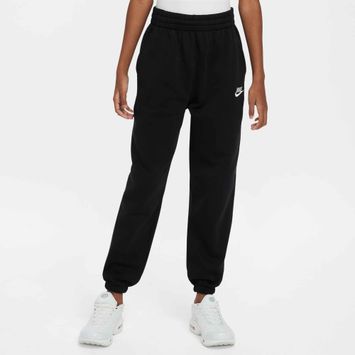 Pantaloni pentru copii Nike Sportswear Club Fleece black/black/white