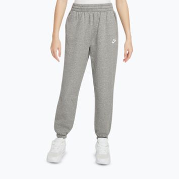 Pantaloni pentru copii Nike Sportswear Club Fleece dark grey heather/base grey/white