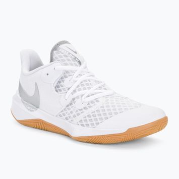 Pantofi de volei Nike Zoom Hyperspeed Court SE alb/argintiu metalic din cauciuc