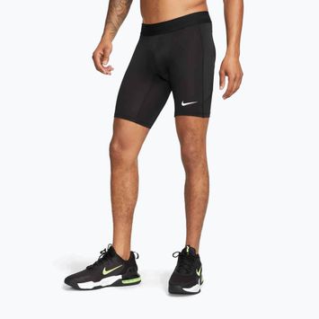 Pantaloni scurți de antrenament pentru bărbați Nike Pro Dri-Fit Fitness Long black/white