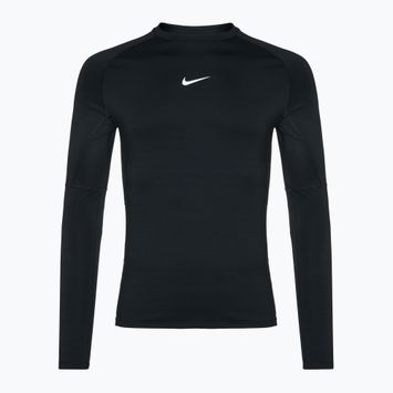 Bărbați de formare longsleeve Nike Pro Warm LS negru / alb