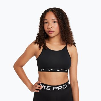 Sutien sport pentru copii Nike One black/white