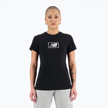 Tricou pentru femei New Balance Essentials Cotton Jersey black
