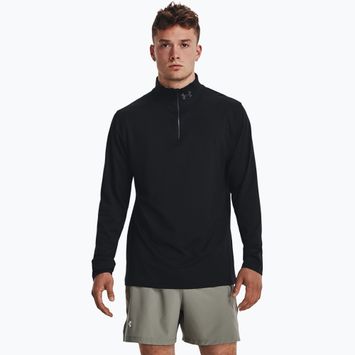 Bărbați Under Armour Launch Pro 1/4 Zip negru/negru/reflectorizant running longsleeve