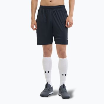 Pantaloni scurți de fotbal pentru bărbați Under Armour Challenger black / white