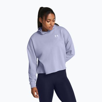 Bluză de antrenament pentru femei Under Armour Rival Terry OS Hoodie celeste/white