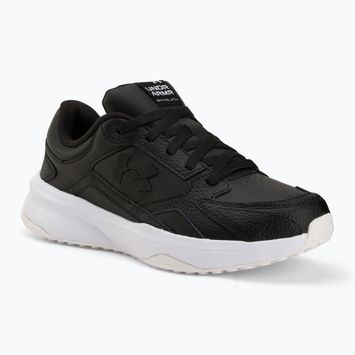 Încălțăminte de antrenament pentru bărbați Under Armour Edge Leather black/black/white