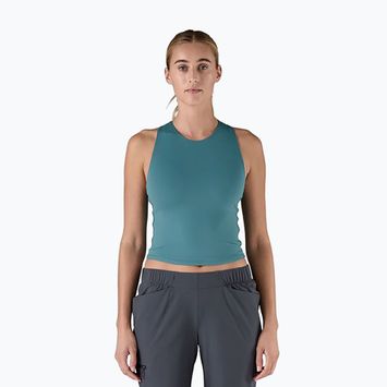Tricou de trekking pentru femei Patagonia Reversible Tank wetland blue