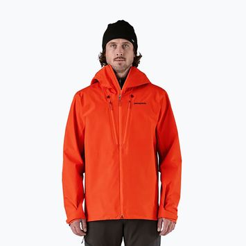 Geacă de ploaie pentru bărbați Patagonia Triolet pollinator orange