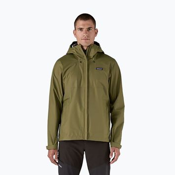 Geacă de ploaie pentru bărbați Patagonia Torrentshell 3L Rain tent green