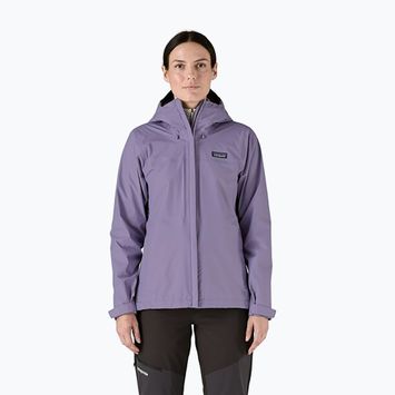 Geacă de ploaie pentru femei Patagonia Torrentshell 3L Rain concrete purple