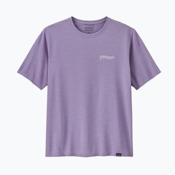 Tricou pentru bărbați  Patagonia Cap Cool Daily Graphic Shirt Waters forgotten island/concrete purple x-dye