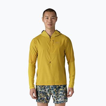 Bluză de trekking pentru bărbați Patagonia Airshed Pro Pullover bundle green
