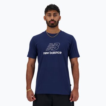 Tricou pentru bărbați New Balance Graphic V Flying nb navy