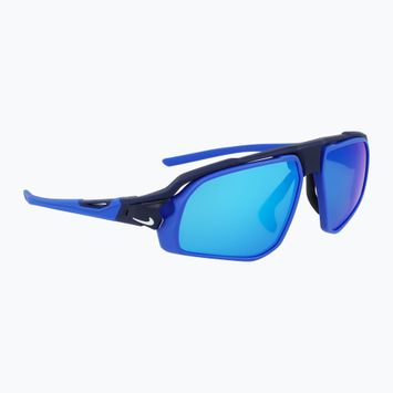 Ochelari de soare Nike Flyfree M matte navy/ volt/ blue mirror